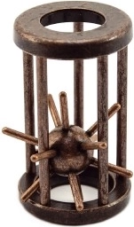 Metāla galvaslauzis Ezītis būrī