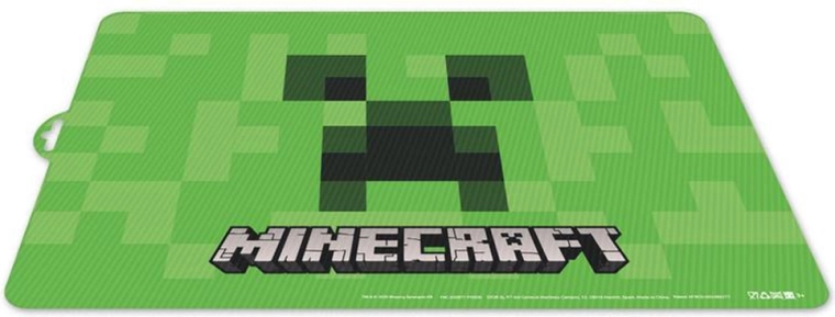 Plastmasas galda paliktnis Minecraft 43 × 28 cm