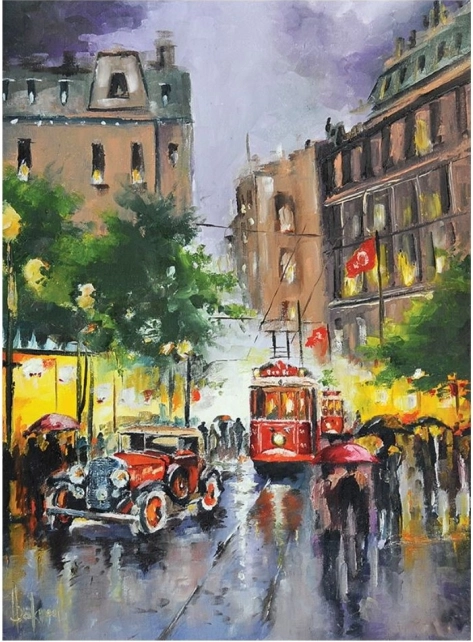 Puzle ANATOLIAN Istiklal iela Stambulā 1000 detaļas
