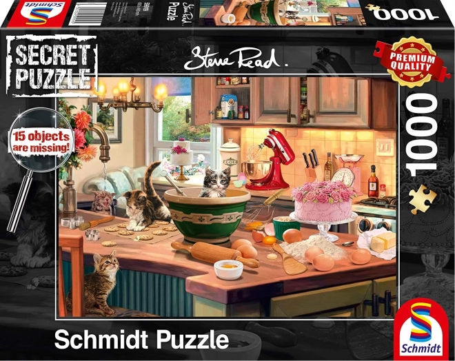 Schmidt Secret puzle “Uz virtuves galda” 1000 gabaliņi