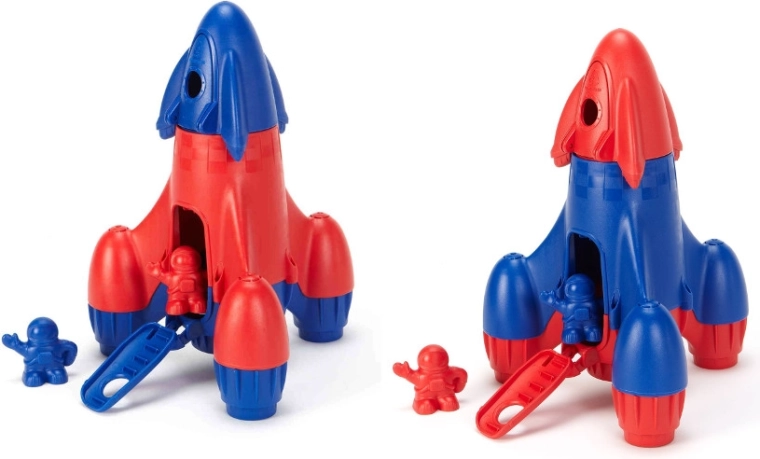 Green Toys raķete bērniem no pārstrādātas plastmasas
