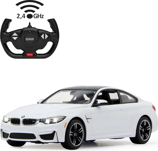 Jamara RC BMW M4 Coupé 1:14 balts, 2,4 GHz