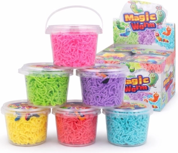 Interactive Tube Worms Game for Kids