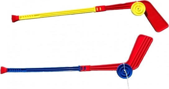 Plastmasas hokeja nūja ar ripu 74 cm