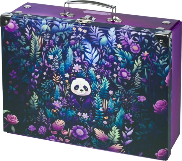 Saliekamais skolas koferītis Jungle Panda no Baagl