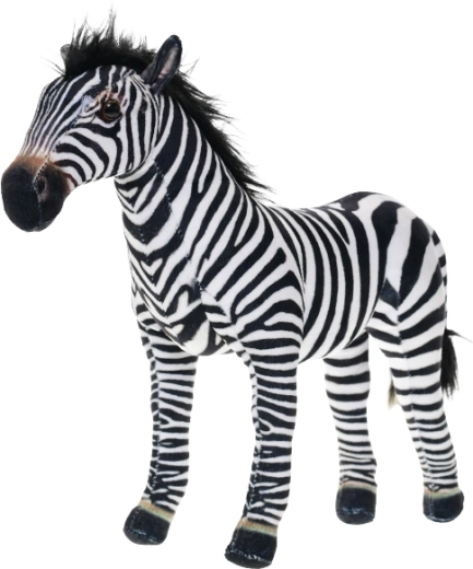 Plīša zebra 28 cm mazuļiem