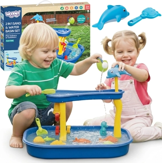 Woopie Waterfall Table Dolphin Set 11 pcs