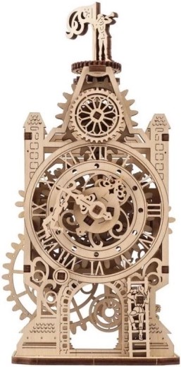 Ugears wooden mechanical kit – clock tower