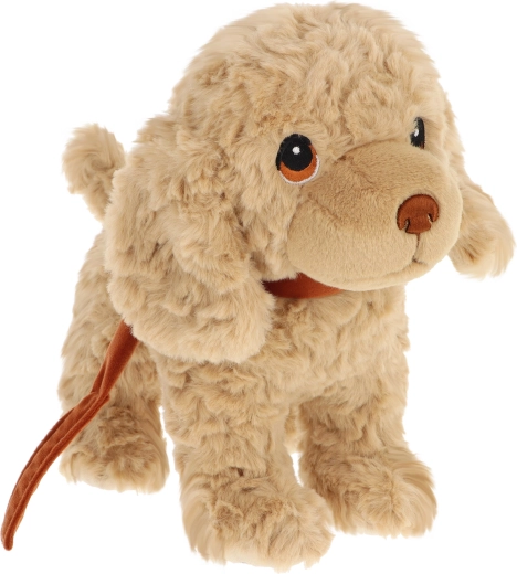 Keeleco plush puppy on a leash Spaniel 23 cm