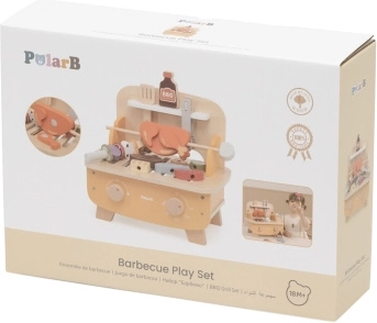 Viga PolarB Wooden BBQ Grill Set