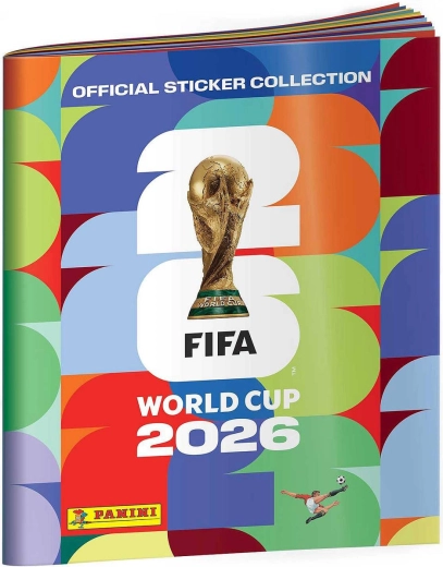 Panini FIFA World Cup 2026 mīksto vāku kolekcionējams uzlīmju albums