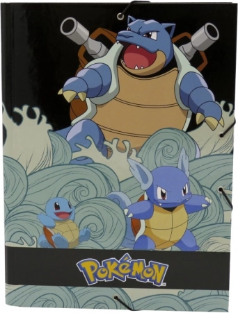 Pokémon A4 dokumentu mapes ar atloku – Squirtle