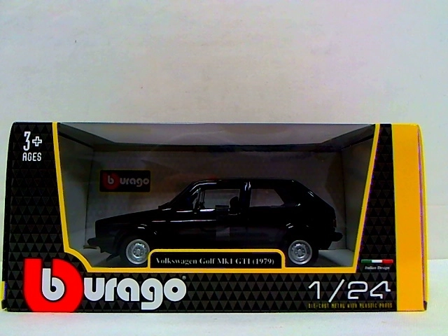 Bburago 1:24 Volkswagen Golf MK1 GTI black 18-21089