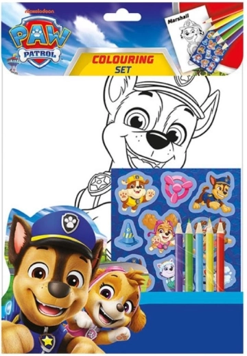 Paw Patrol Coloring Set