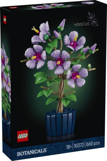 LEGO Botanicals Hibiskus 10372 - būvēšanas komplekts pieaugušajiem
