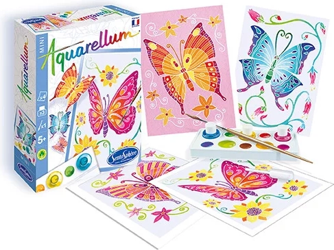 Sentosphere Aquarely Mini Watercolors – Butterflies
