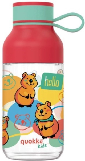 Kids Tritan bottle Quokka Kids Ice Happy Quokka with carrying loop 430 ml