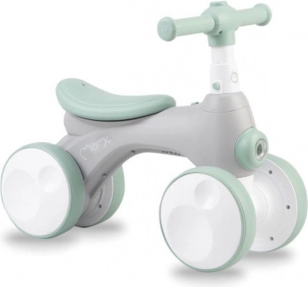 Children's Push Walker MoMi TOBIS with Bubbles in Gray Color