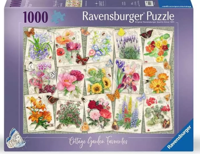 Ravensburger puzzle Countryside Garden Treasures 1000 pieces