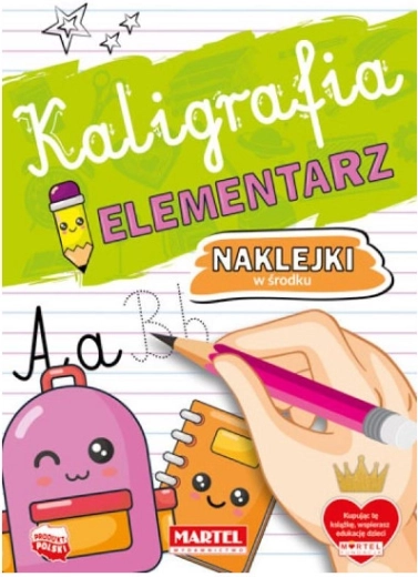 Calligraphy – alphabet primer with stickers