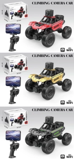 Ramiz Crawler CLIMB Off-Road RC Car with WiFi Camera, Black