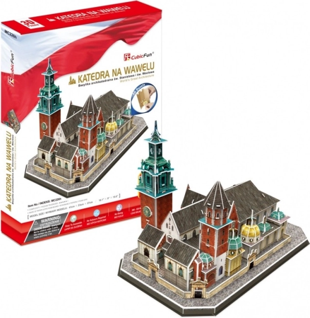 CubicFun 3D puzle Vāveles katedrāle (101 detaļa)