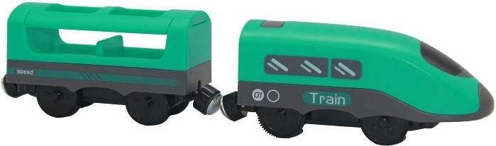 BABU Passenger Train with Carriage - Green