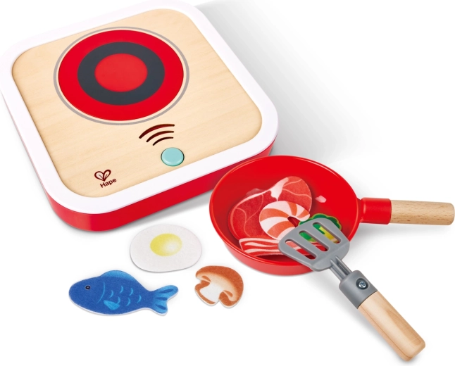 Hape interaktīva koka plīts ar gaismu un skaņu