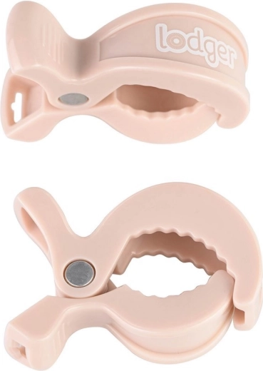 Lodger klipši sedziņai Swaddle Clip blush – 2 gab.
