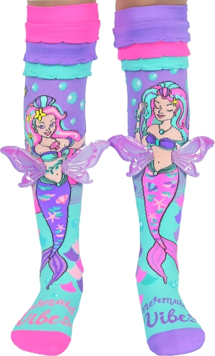 Crazy Over-the-Knee Socks Mermaid MADMIA