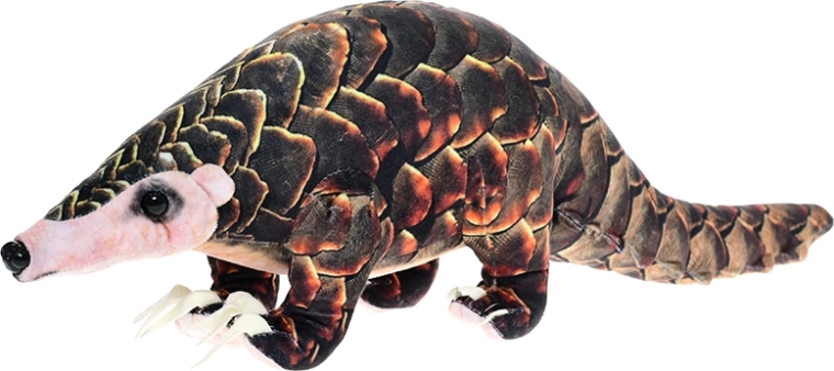 Plush Pangolin 50 cm – realistic standing toy for children and adults