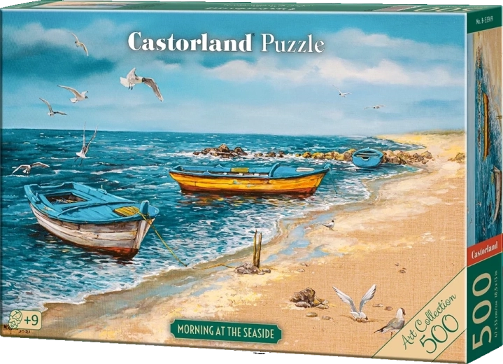 Castorland Morning by the Sea – 500-piece Puzzle