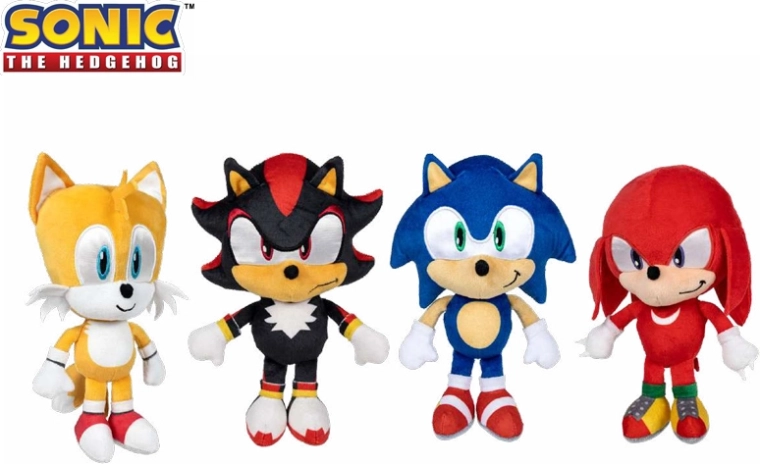 Pūkaina lelle SONIC THE HEDGEHOG 22 cm