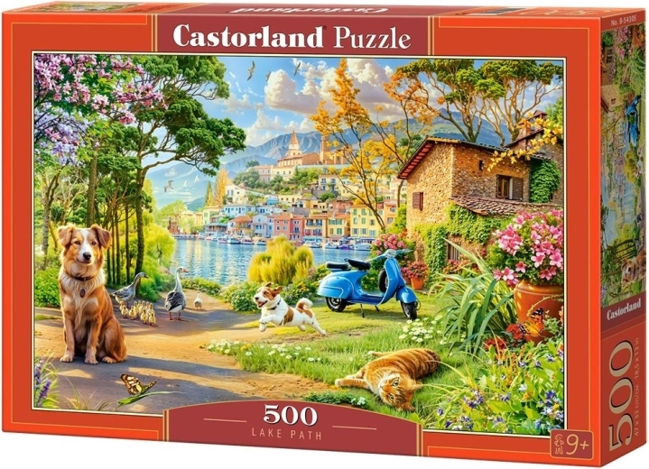 Castorland puzle taka gar ezeru 500 gabali