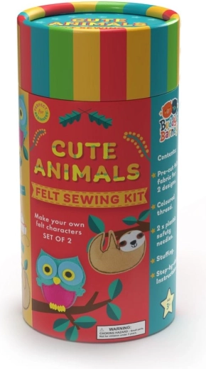 Buddy & Barney Felt Animal Sewing Kit 3+