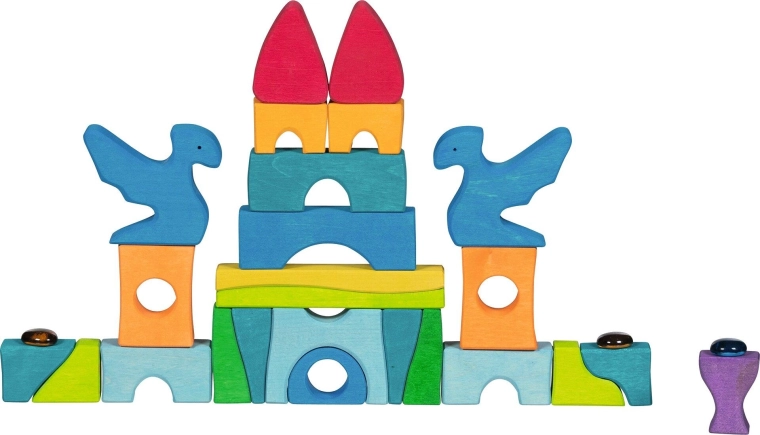 Building set for constructing a castle Sparkling Stone - 1 piece