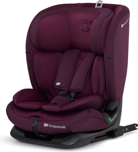 Kinderkraft auto sēdeklītis Oneto3 i-Size 76–150 cm isofix cherry pearl