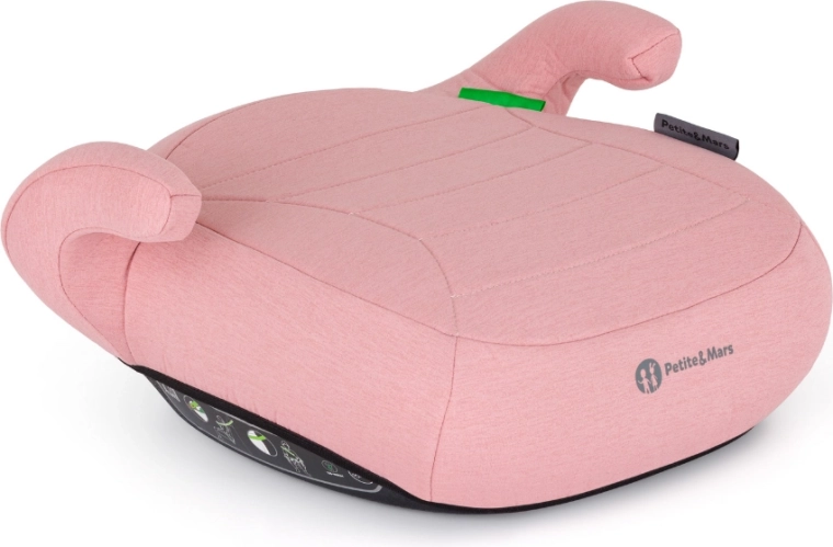 Petite&Mars auto sēdekļa paliktnis Zuno Han Pink 125–150 cm