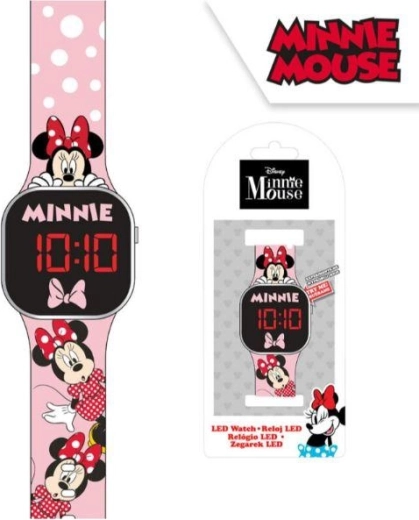 LED digitālais pulkstenis Minnie