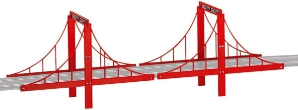 Bridge for slot car tracks GO!!!, GO!!! Plus and Digital 143
