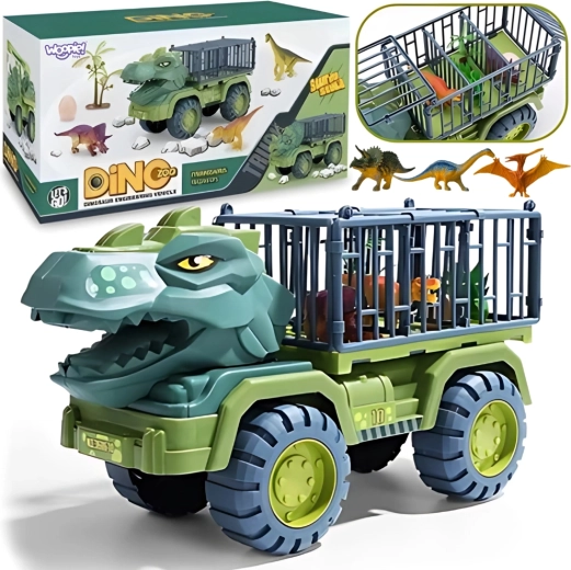 Woopie dinozauru transports T-Rex ar figūriņām