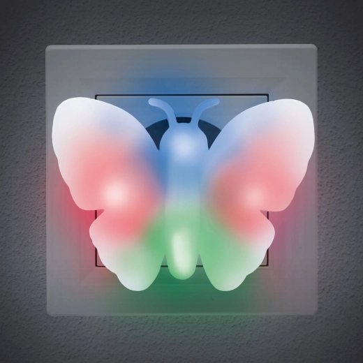 Colorful LED Butterfly Night Light