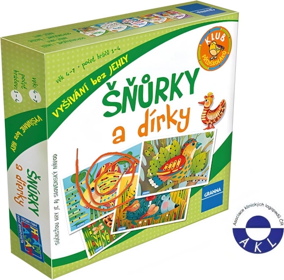 Granna Šņorītes un caurumi – radoša spēle