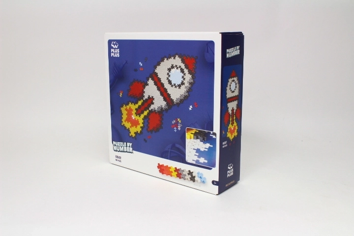 Plus-Plus Build by Numbers Rocket 500 pcs