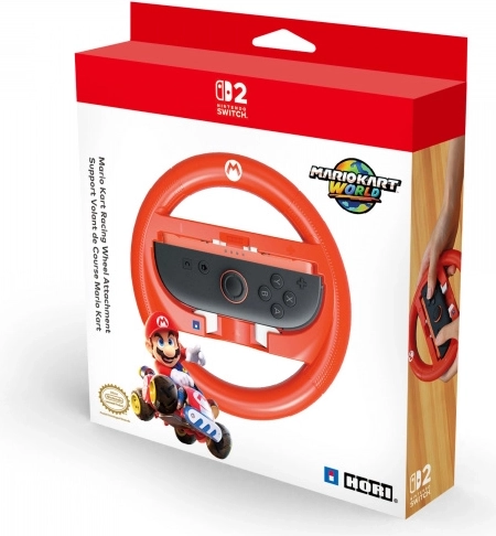 HORI Mario Steering Wheel Attachment for Nintendo Switch - 1 piece