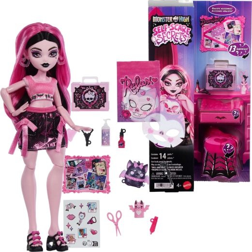 Monster High Self‑Scare Secrets lelle Draculaura
