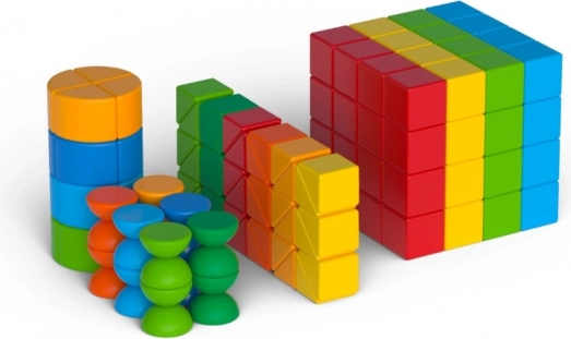 Geomag Magicube Shapes – magnētiskais konstruktors 164 detaļas