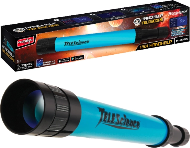 TeleScience Children's Telescope 15×30 mm with Star Walk 2 App