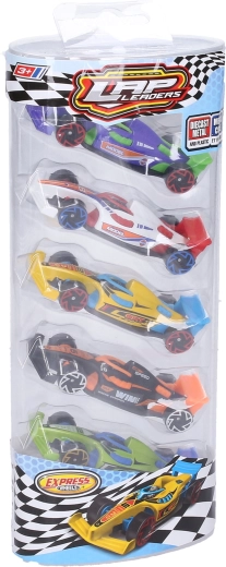 Metal Formula Cars 7.5 cm - 5 pcs