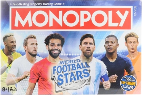 Monopoly: pasaules futbola zvaigznes (angļu versija)